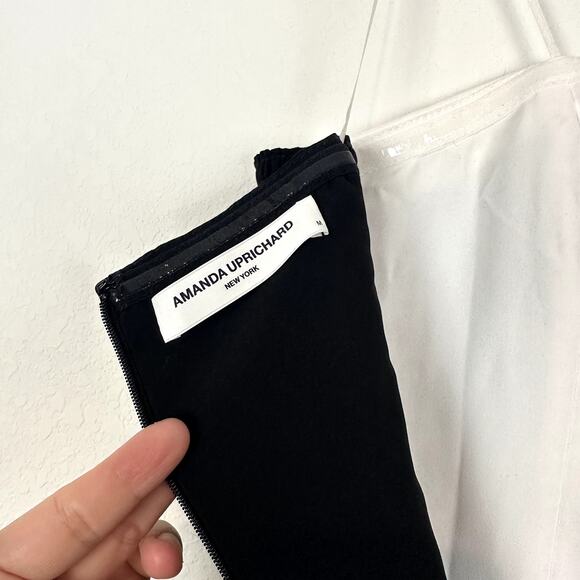 Amanda Uprichard x REVOLVE Kerry Midi Dress in Black Size Medium - Picture 4 of 7